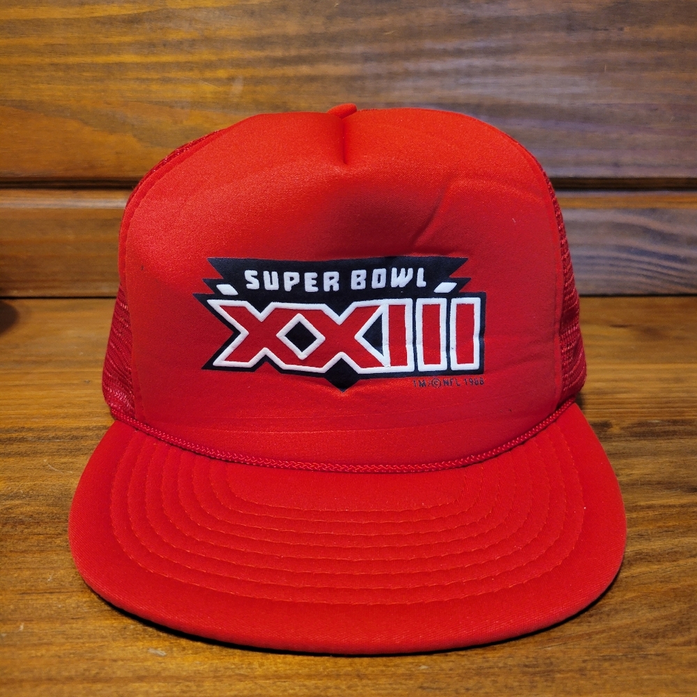 Vintage Superbowl 23 Snap Back Trucker Hat